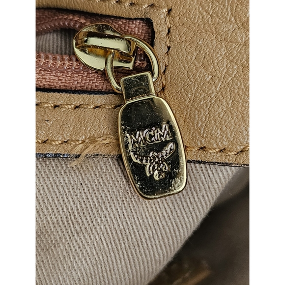 MCM Visetos Cognac Handbag/Shoulder bag Brown - Picture 12 of 13